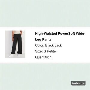 Old Navy Black Wide Leg Pants